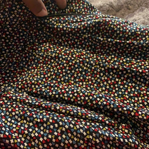 Anthropologie Ett Twa Christene silkin jumpsuit size 4petite mixed print - Picture 13 of 14